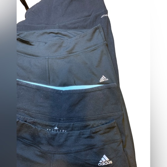 All 4 ONE PRICE! Adidas & Jockey. Woman's Capri Leggings. - Picture 4 of 4